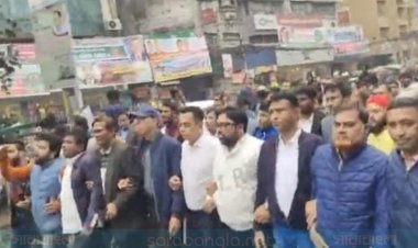 নয়াপল্টনে বিএনপির বিক্ষোভ