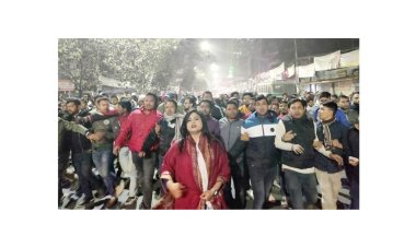 নয়াপল্টনে ছাত্রদলের বিক্ষোভ