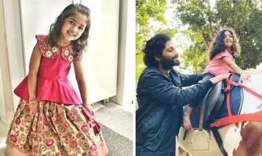 এবার বড় পর্দায় আল্লু অর্জুনের মেয়ে