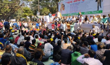 চট্টগ্রামে সিআরবিতে  বিএনপির গণঅবস্থান