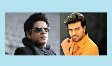 দক্ষিণী নায়ক রামচরণকে ছুঁয়ে দেখতে চান শাহরুখ!