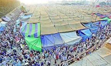 টঙ্গীর তুরাগ তীরে আমবয়ানের মধ্য দিয়ে শুরু হয়েছে বিশ্ব ইজতেমা