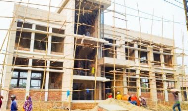 শাবিতে ভবন থেকে পড়ে আহত শ্রমিকের মৃত্যু