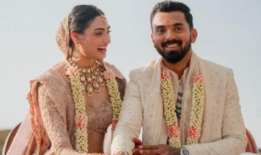 সাত পাকে বাঁধা পড়লেন রাহুল-আথিয়া