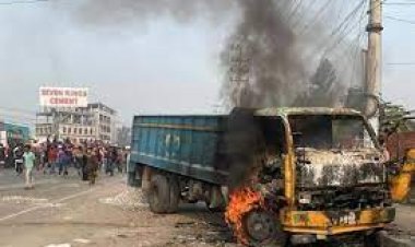 শ্যামপুরে ট্রাকচাপায় শ্রমিক নিহত