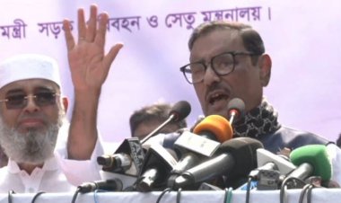 বিএনপির পদযাত্রাকে ‘মরণযাত্রা’ বললেন ওবায়দুল কাদের