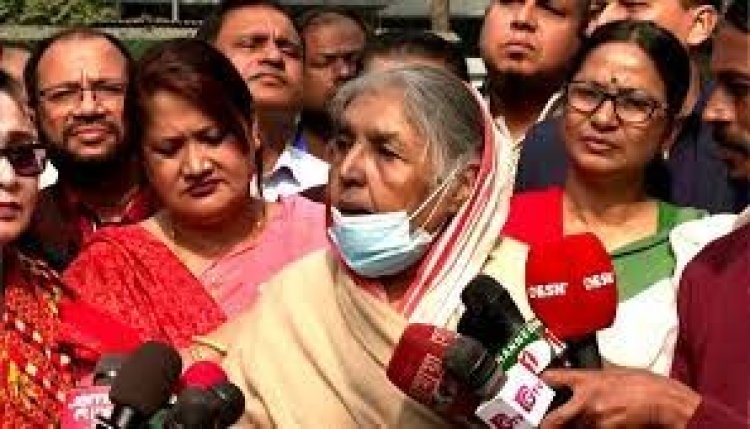 শেখ হাসিনার পাশে থাকার প্রত্যয় মতিয়া চৌধুরীর