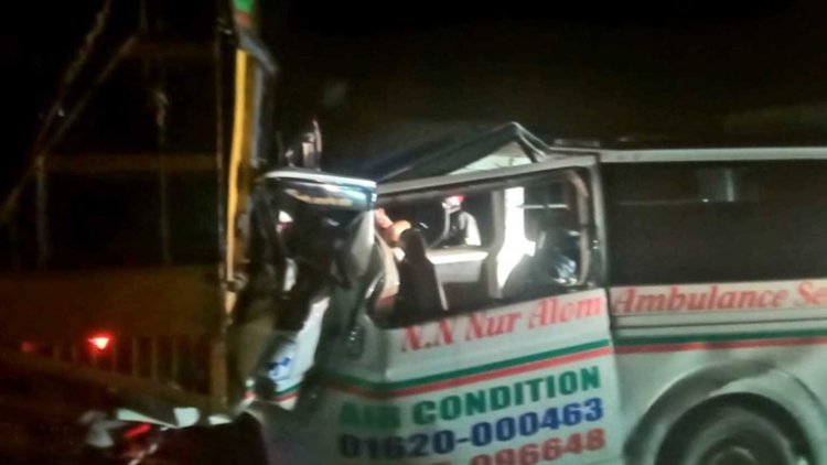 জাজিরায় সড়ক দুর্ঘটনা তছনছ সাংবাদিক মাসুদ রানার সাজানো সংসার