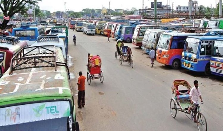সিলেটে পরিবহন ধর্মঘট স্থগিত