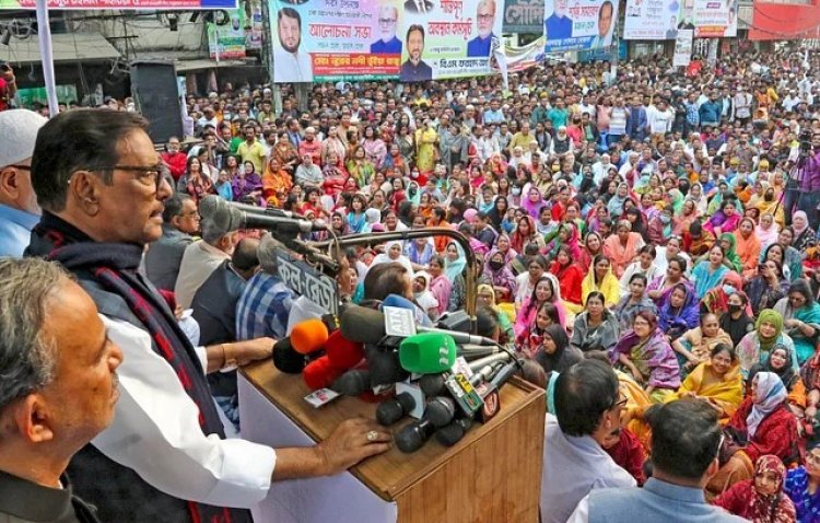 পাল্টা সমাবেশ না করলে বিরোধী দল শক্তিহীন ভাবতে পারে, আওয়ামী লীগের কর্মীদের মত