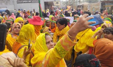 চতুর্থ দিনের কর্মসূচিতে অংশ নিতে জড়ো হচ্ছেন নেতাকর্মীরা