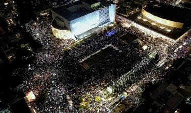 ইসরাইলি পার্লামেন্টের বাইরে সরকারবিরোধী বিক্ষোভ