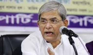 গ্রহণযোগ্য নির্বাচনের মধ্য দিয়ে সংকট সমাধান হবে: মির্জা ফখরুল