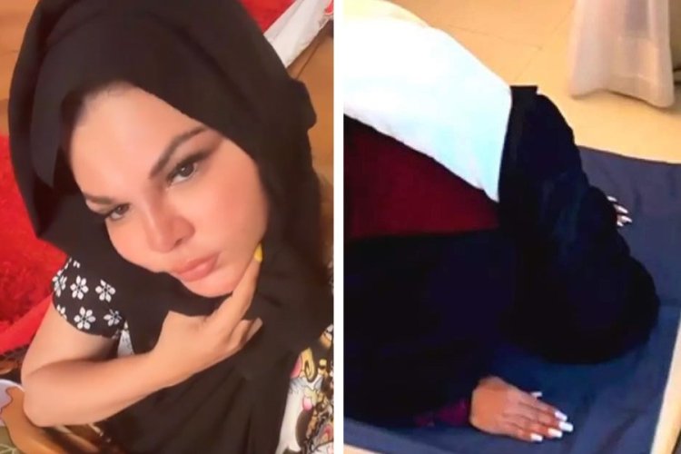 ধর্ম বদলে ফাতিমা হয়েছেন রাখি! নমাজ পড়ে রোষের মুখে