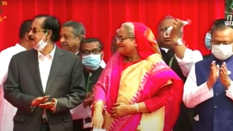 ৪৯টি উন্নয়ন প্রকল্প উদ্বোধন করলেন প্রধানমন্ত্রী 