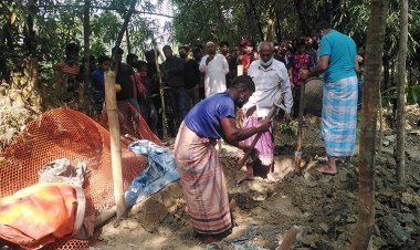 দাফনের সাড়ে ৬ মাস পর কবর থেকে মরদেহ উত্তোলন