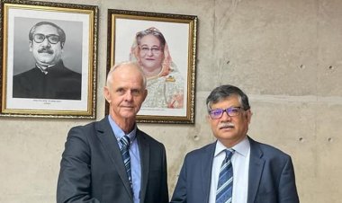 পররাষ্ট্র সচিবের সঙ্গে প্যাট্রিক বার্জেসের সাক্ষাৎ