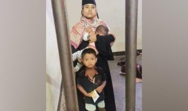 স্বামীকে না পেয়ে স্ত্রী ও ২ শিশুকে থানায় আটকে মামলা দিলেন ওসি!
