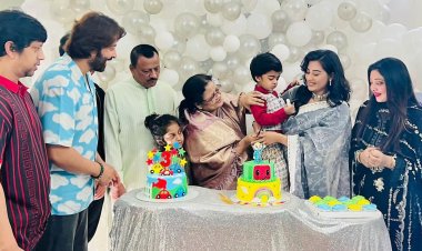 ছেলের জন্মদিনেও দূরত্ব বজায় রাখলেন শাকিব-বুবলী!