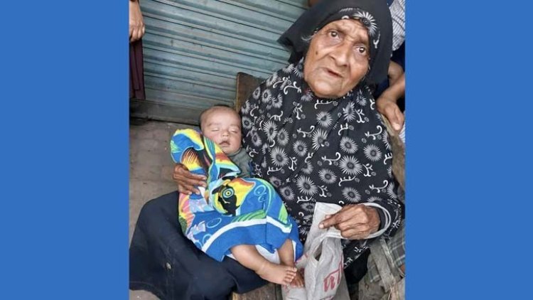 লক্ষ্মীপুরে ভিক্ষুকের কোলে ৬ মাসের শিশুকে রেখে পালালেন মা!