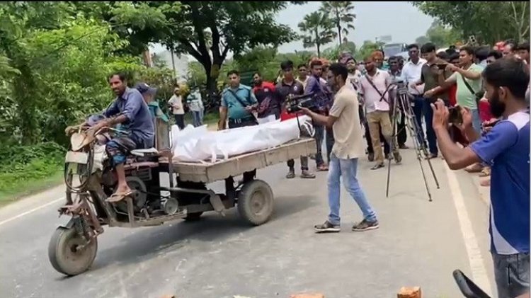 রাজশাহীতে সড়কে প্রাণ গেল দুইজনের