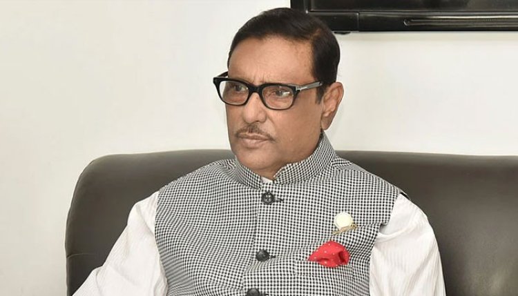 বিএনপির কারণেই গণতান্ত্রিক অভিযাত্রা বার বার হোঁচট খেয়েছে: ওবায়দুল কাদের