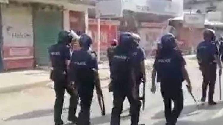 পুলিশি বাধায় দুর্গাপুরে বিএনপির অনুষ্ঠান পণ্ড, আটক ৪