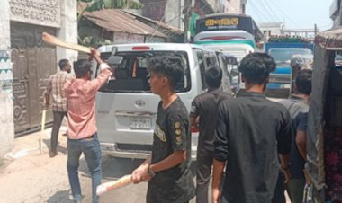 সাবেক স্বরাষ্ট্রমন্ত্রী আলতাফ হোসেন চৌধুরীর গাড়িবহরে হামলা, আহত ৩
