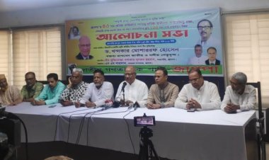 সরকার সোজা পথে না আসলে গণঅভ্যুত্থানে পতন ঘটবে: খন্দকার মোশাররফ