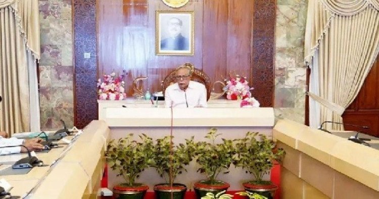 রাষ্ট্রপতিকে বিদায় জানাতে প্রস্তুত হচ্ছে বঙ্গভবন