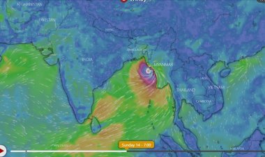 সন্ধ্যায় ঘূর্ণিঝড়, সকালের মধ্যে প্রবল ঘূর্ণিঝড়ে রূপ নেবে মোখা