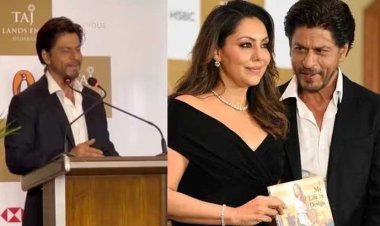 স্ত্রীর বয়স বলে বেকায়দায় শাহরুখ!