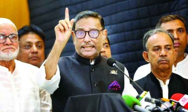 খেলা হবে, ষড়যন্ত্রের বিরুদ্ধে খেলা হবে - ওবায়দুল কাদের