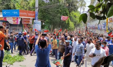 রাজবাড়ীতে বিএনপির সমাবেশ যুবলীগ-ছাত্রলীগের হামলায় আহত ১৫