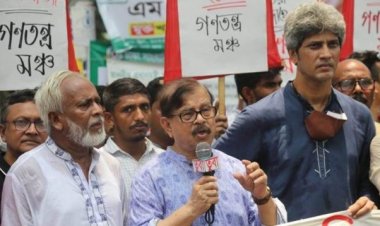 সরকার পদত্যাগ না করলে ‘কঠোর কর্মসূচি’র হুঁশিয়ারি গণতন্ত্র মঞ্চের