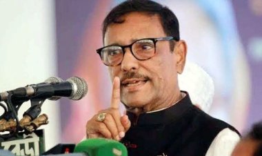 কোনো নিষেধাজ্ঞায় নির্বাচন বন্ধ হবে না : ওবায়দুল কাদের