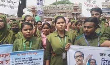 ৫ দফা দাবিতে সারা দেশে মানববন্ধন করবে নার্সরা