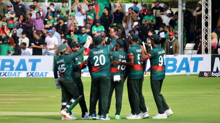 মুস্তাফিজ-হাসানের তোপে বাংলাদেশের সিরিজ জয়