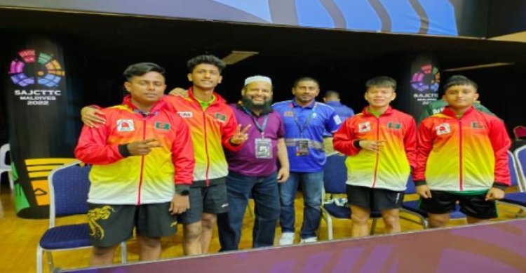 সাউথ এশিয়ান টিটিতে বাংলাদেশের ৯ পদক