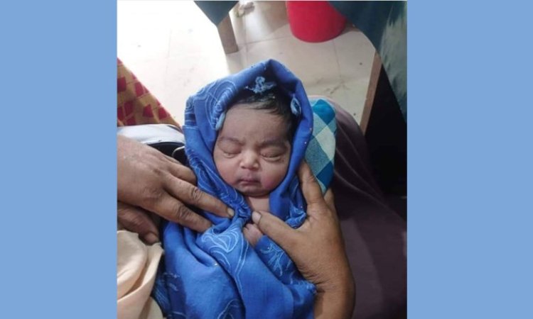 শ্রীপুরে পরিত্যক্ত অবস্থায় নবজাতক শিশু উদ্ধার