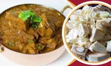 কাঁচা কাঁঠাল দিয়ে মুরগির মাংস ভুনা