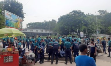 জামায়াতের সমাবেশ ঘিরে সতর্ক পুলিশ