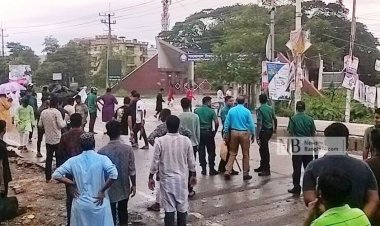 শাবি শিক্ষার্থীদের সঙ্গে স্থানীয়দের সংঘর্ষ, আহত ২০