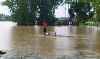 আসামে বন্যা, ক্ষতিগ্রস্ত ৩৪ হাজার মানুষ