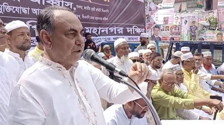 লুটপাট করে দেশকে ফোকলা বানিয়েছে সরকার: আব্বাস