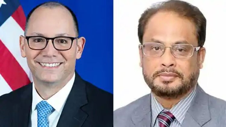 জিএম কাদেরের সঙ্গে পিটার হাসের বৈঠক