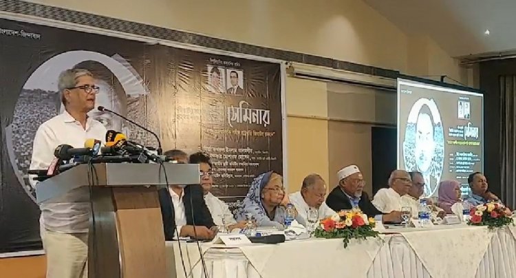 সরকারের দুঃশাসন ও দুর্নীতির কারণেই ভিসা নীতি ও স্যাংশন : মির্জা ফখরুল 