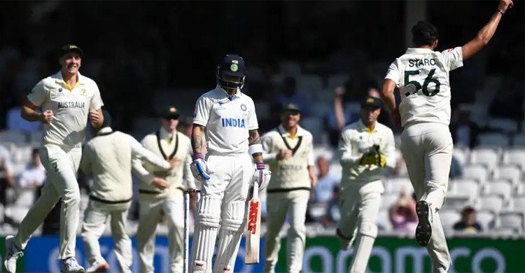 ব্যর্থ রোহিত-কোহলিরা, ফলোঅনের শঙ্কায় ভারত