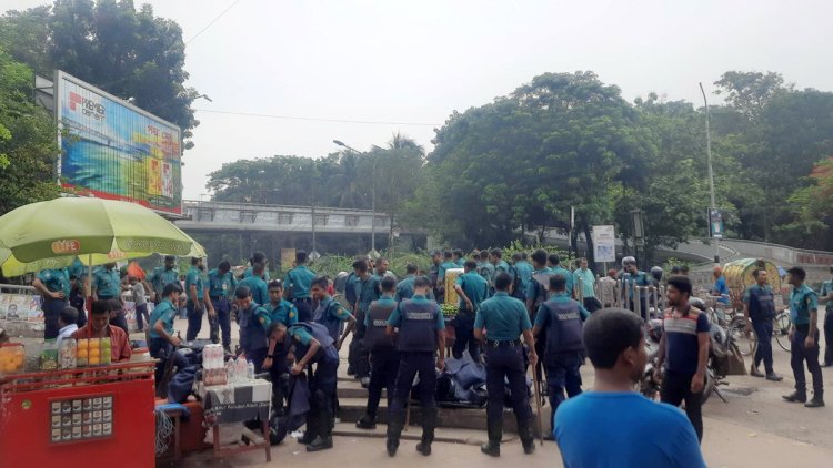 জামায়াতের সমাবেশ ঘিরে সতর্ক পুলিশ