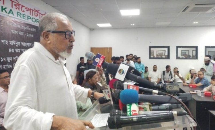 আ’লীগ দেশের সুষ্ঠু নির্বাচনে বাধা : নজরুল ইসলাম